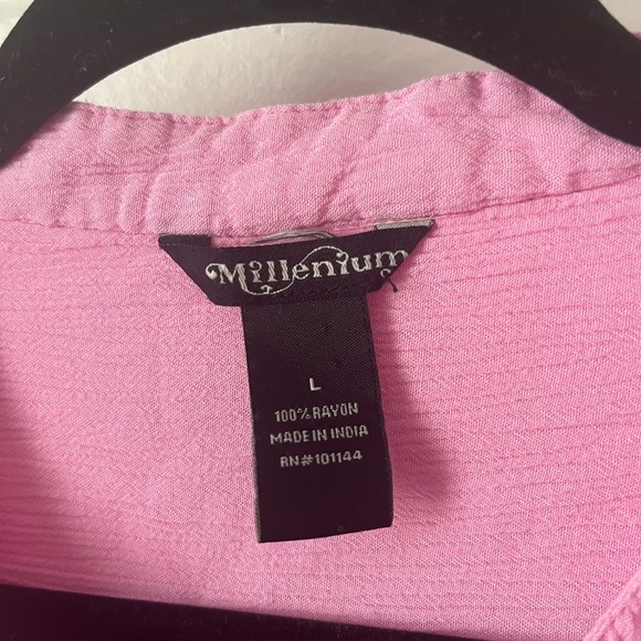 Millenium Pink Mini Dress/Long Tunic - Picture 5 of 5